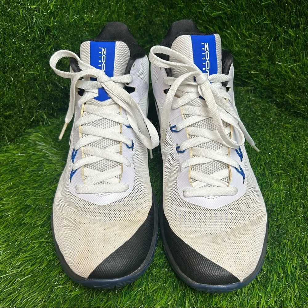 Nike Zoom Evidence‎ White Varsity Royal Size 10.5. 852464-104